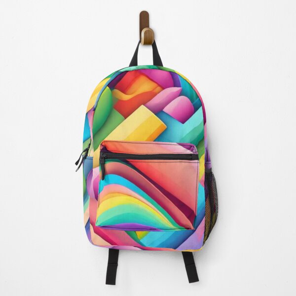 Item preview, "Abstract Rainbow Piping Paint" designed and sold by HancockArtisans.