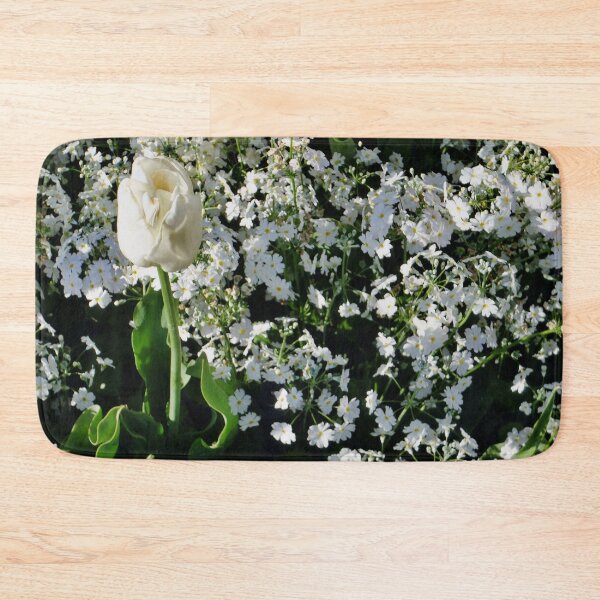 Item preview, White Tulip With Fairy Primrose designed and sold by Designsbygroovy.