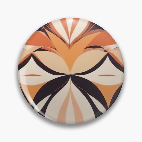 Artikelvorschau, Modern minimalist pattern, A symmetrical and repetitive pattern of abstract leaf-like shapes entworfen und verkauft von yeekazar.