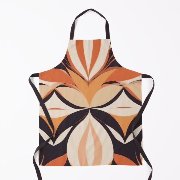 Artikelvorschau, Modern minimalist pattern, A symmetrical and repetitive pattern of abstract leaf-like shapes entworfen und verkauft von yeekazar.