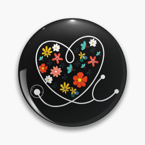 Item preview, Happy Easter Nurse Floral Stethoscope designed and sold by Tigerr3g.