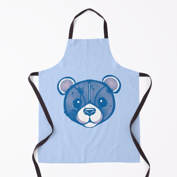 Item preview, Battered Bear - Bright Blue designed and sold by UNK-Fatigues.