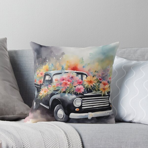 Item preview, Flowers with black car designed and sold by NingningS.