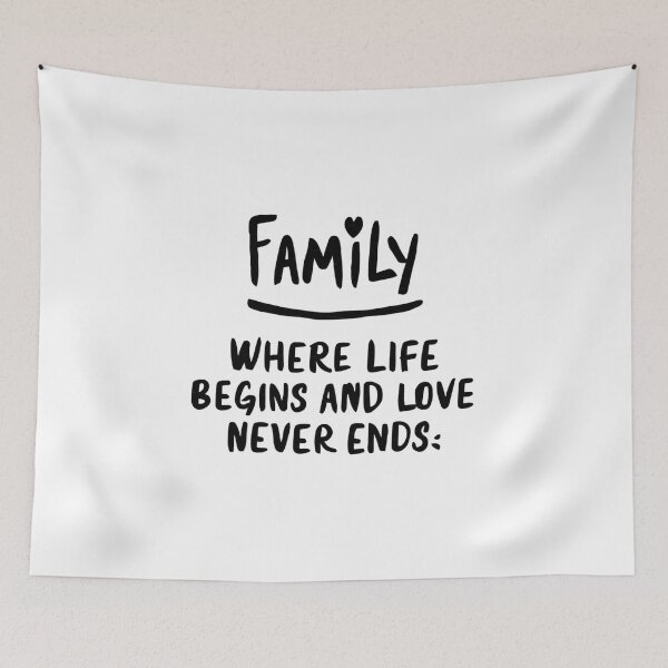 Item preview, Where Life Begins and Love Never Ends designed and sold by Colorful-Garden.