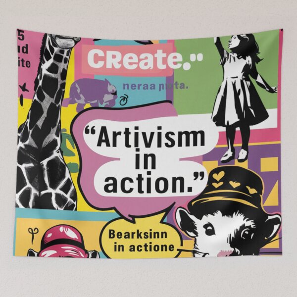 Item preview, Artivism Stencil Graffiti designed and sold by Bomax121.