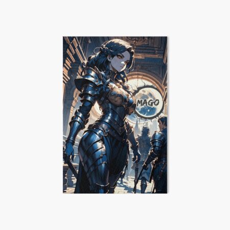 Item preview, Mago Warrior fantasy art designed and sold by M4G0.