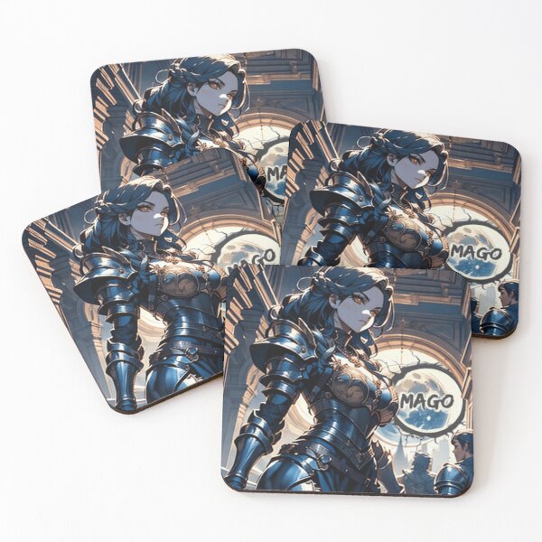 Item preview, Mago Warrior fantasy art designed and sold by M4G0.