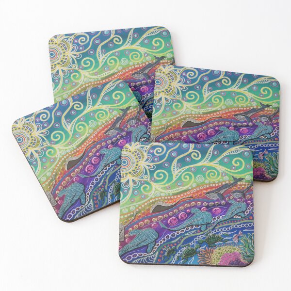 Item preview, Bustling Seas  designed and sold by WiddershinsArts.