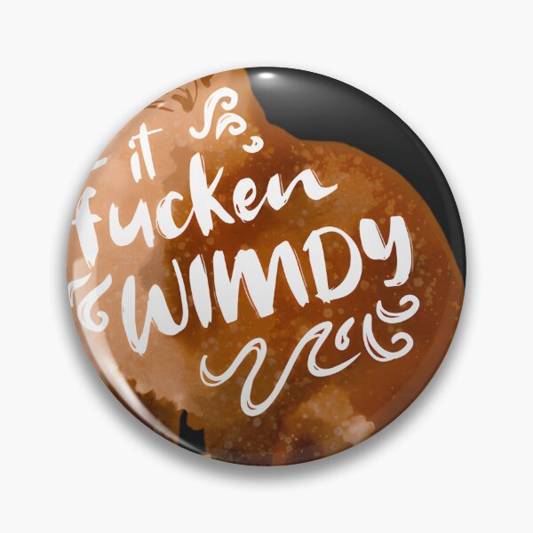 Item preview,  It Fucken Wimdy  Fox Meme designed and sold by AnthonyGreen8b.
