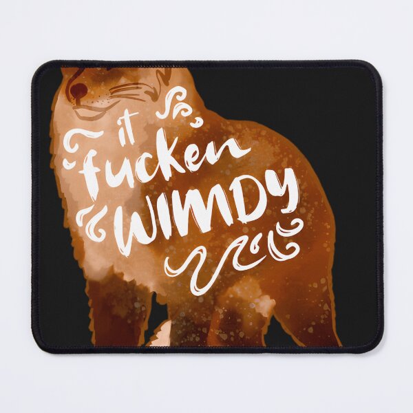 Item preview, It Fucken Wimdy Fox Meme designed and sold by AnthonyGreen8b.