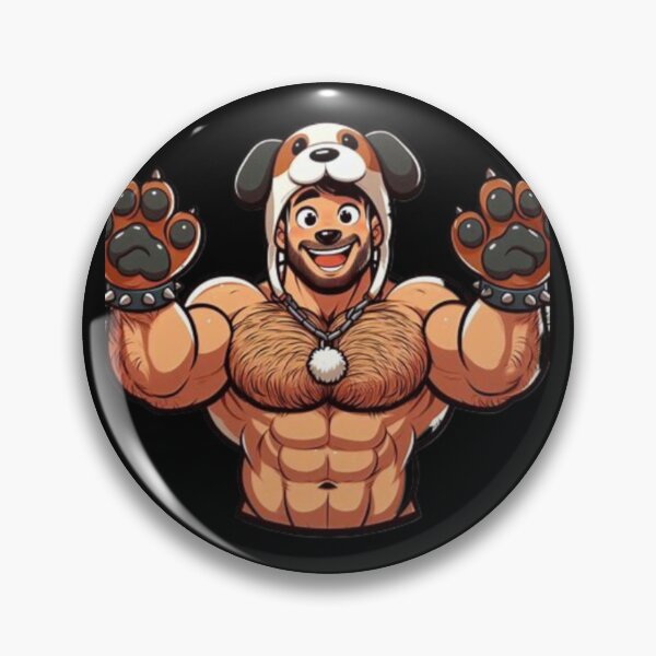 Item preview, Daddy Bear Loves Pups LGBTQ Gay Bear Pride Graphic Design designed and sold by ItsAKinkThing.
