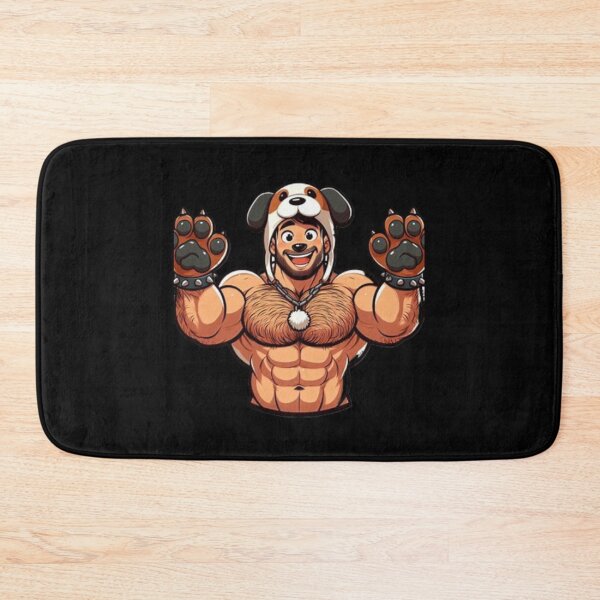 Item preview, Daddy Bear Loves Pups LGBTQ Gay Bear Pride Graphic Design designed and sold by ItsAKinkThing.