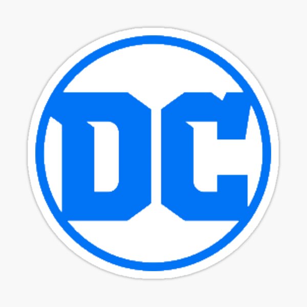 DC Logo Sticker Sticker