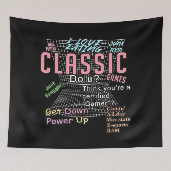 Item preview, I Love Eating Junk Food And Playing Classic Games designed and sold by SEITZGODI.