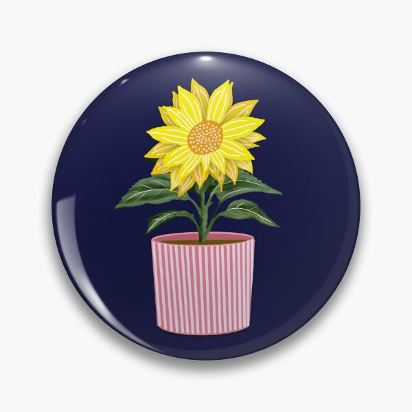 Item preview, Sunflower in a pot designed and sold by Ninaeva.