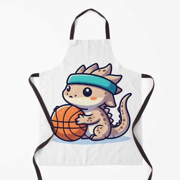 Item preview, Kawaii Tiny Basilisk With A Sweatband designed and sold by CanvasCutie.