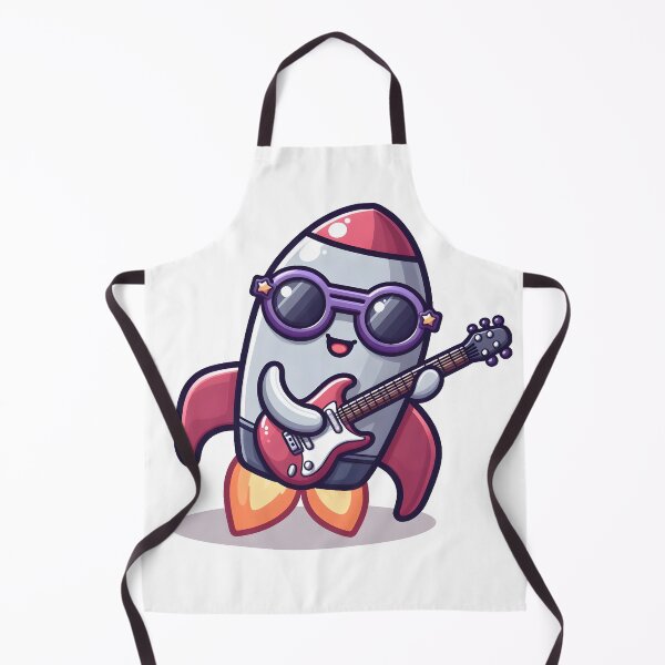 Item preview, Kawaii Spaceship With Rockstar Sunglasses designed and sold by CanvasCutie.