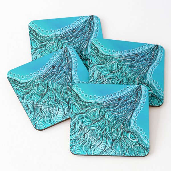 Item preview, Zen Sea designed and sold by WiddershinsArts.
