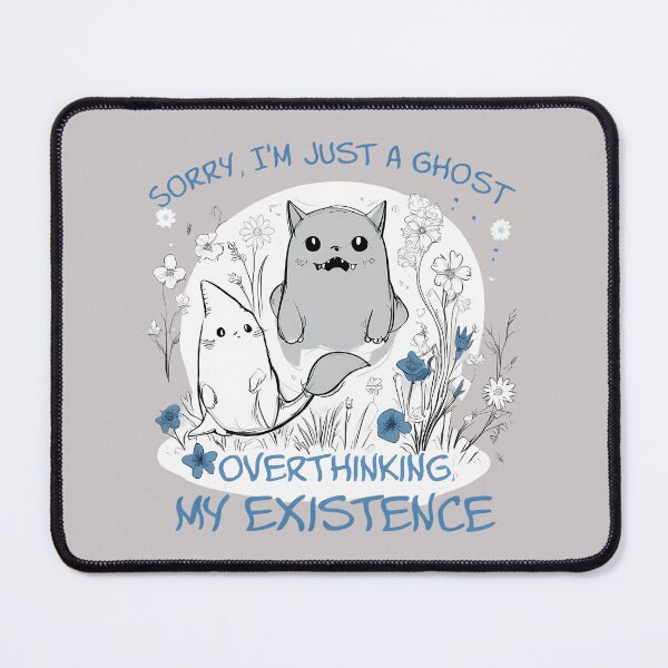 Item preview, Ghostly Overthinker designed and sold by @ndrys.