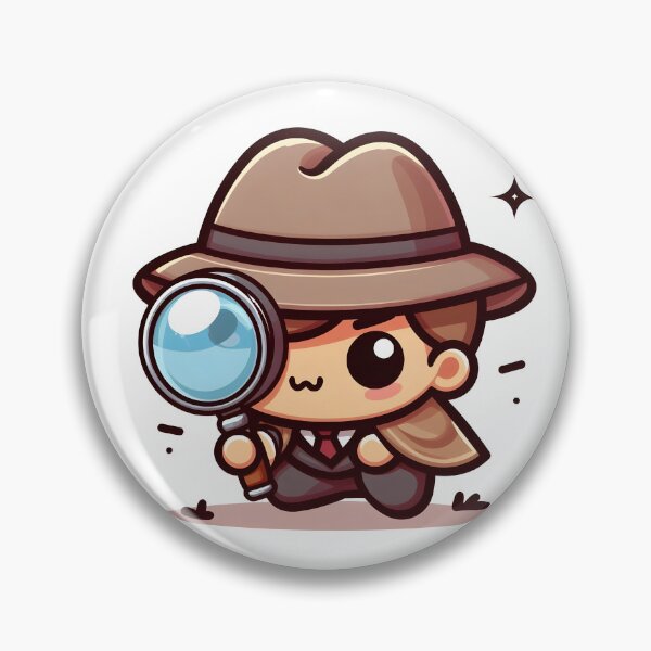 Item preview, Kawaii Detective: Magnifying Glass Monocle designed and sold by CanvasCutie.