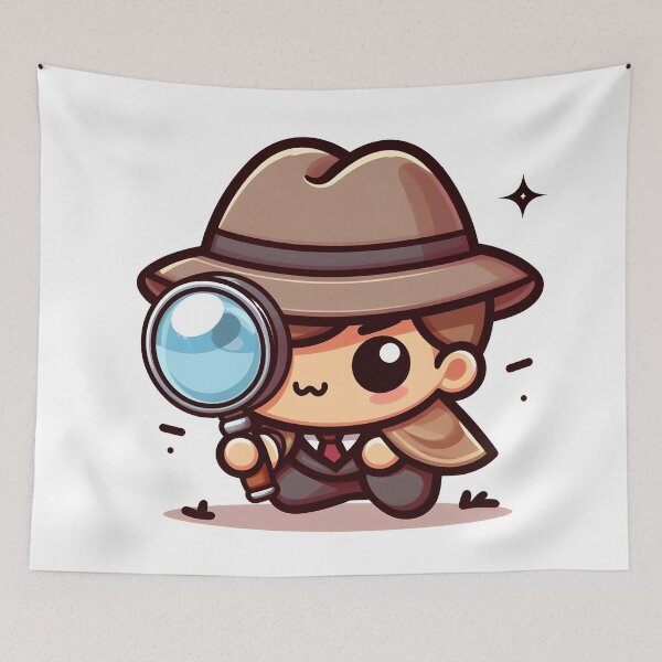 Item preview, Kawaii Detective: Magnifying Glass Monocle designed and sold by CanvasCutie.