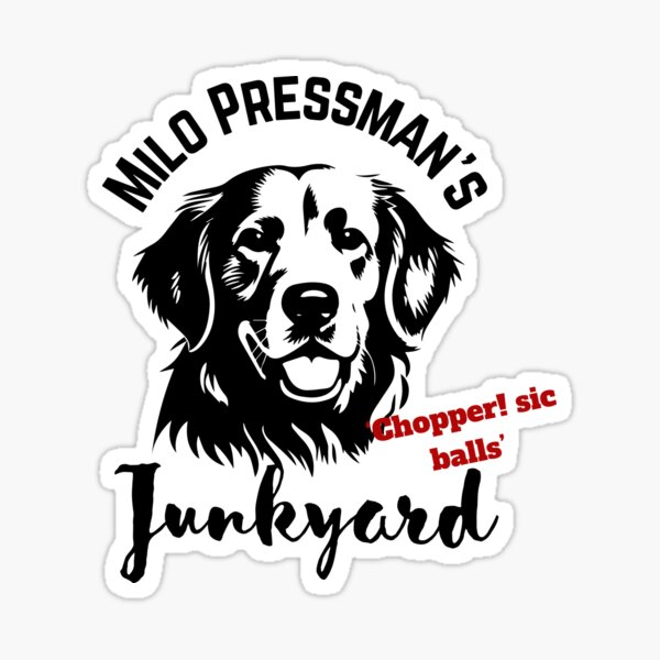 Item preview, Milo Pressman's Junkyard - Stand by me designed and sold by PadfootSticker.