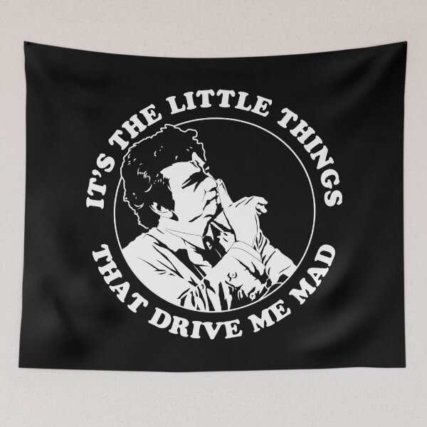 Item preview, It's The Little Things That Drive Me Mad - Perfectionist Quote designed and sold by TMBTM.