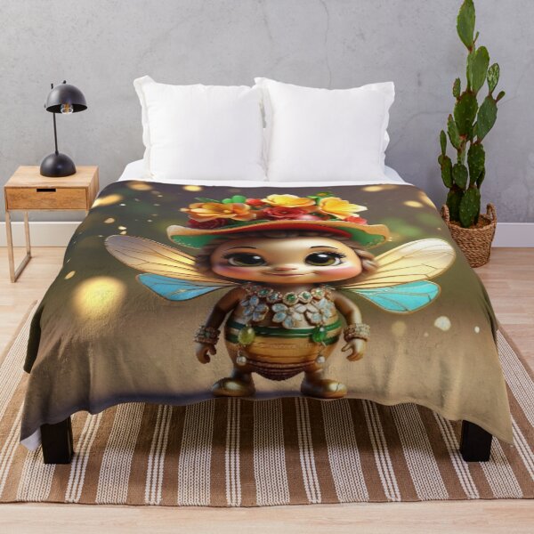 Item preview, Bee Bling Fiesta - Cute Cartoon Bee T-Shirt & Merchandise designed and sold by LaLi-Designs.