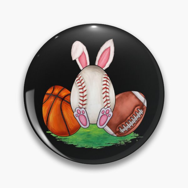 Item preview, Happy Easter Day Bunny Basketball Baseball Football designed and sold by Tigerr3g.