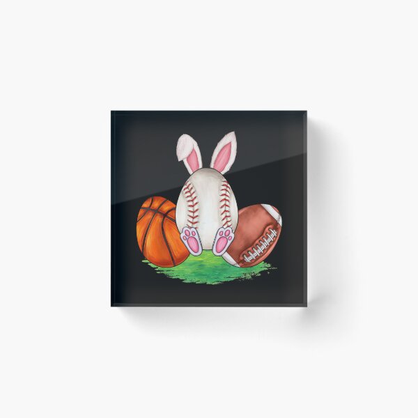 Item preview, Happy Easter Day Bunny Basketball Baseball Football designed and sold by Tigerr3g.