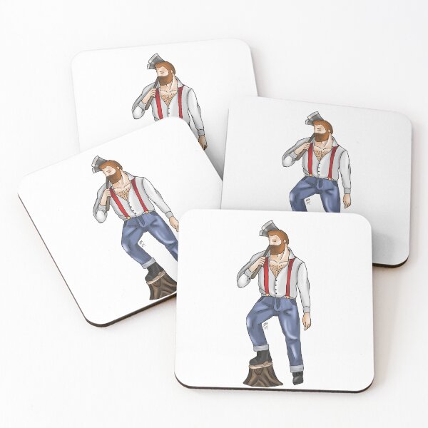 Item preview, Lumberjack pinup designed and sold by TheDevilDogg.