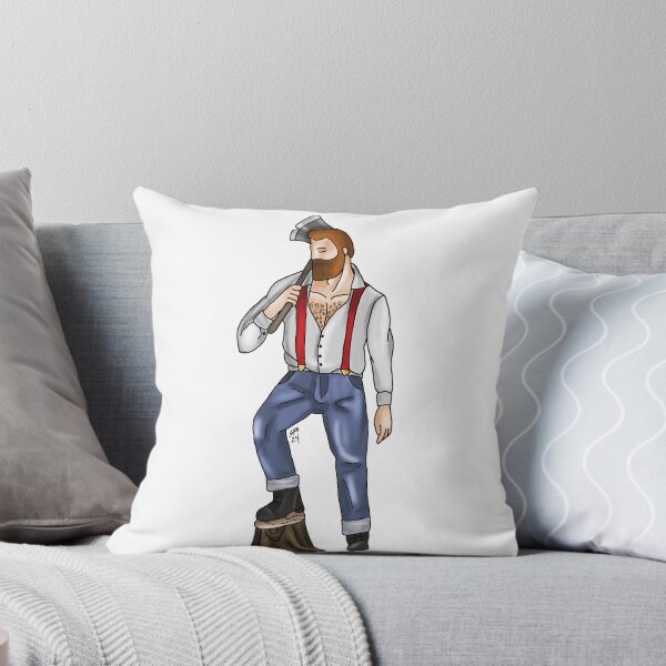 Item preview, Lumberjack pinup designed and sold by TheDevilDogg.