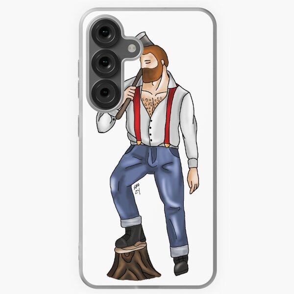 Item preview, Lumberjack pinup designed and sold by TheDevilDogg.