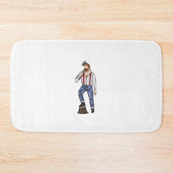 Item preview, Lumberjack pinup designed and sold by TheDevilDogg.