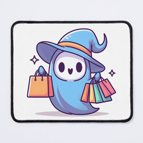 Item preview, Kawaii Vivacious Wraith: Shopping Bags designed and sold by CanvasCutie.