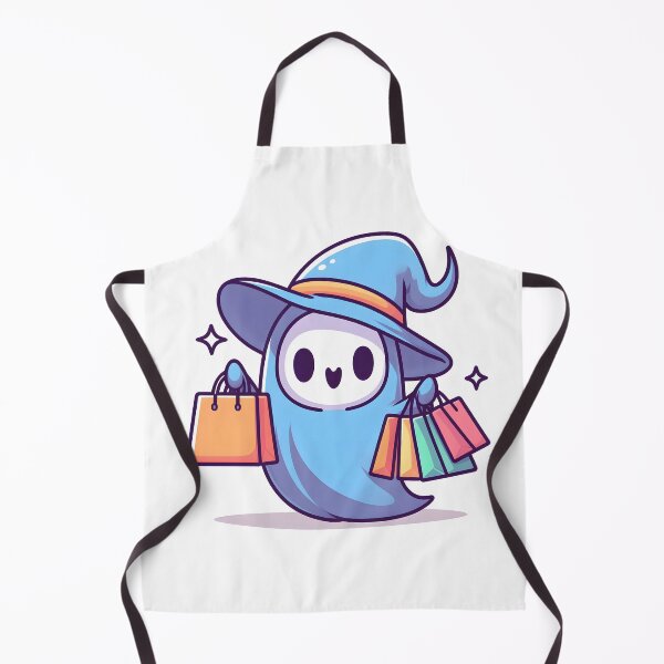 Item preview, Kawaii Vivacious Wraith: Shopping Bags designed and sold by CanvasCutie.