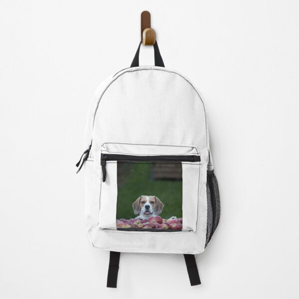 Item preview, Beagle Dog Guarding Apples designed and sold by VanGaldo.