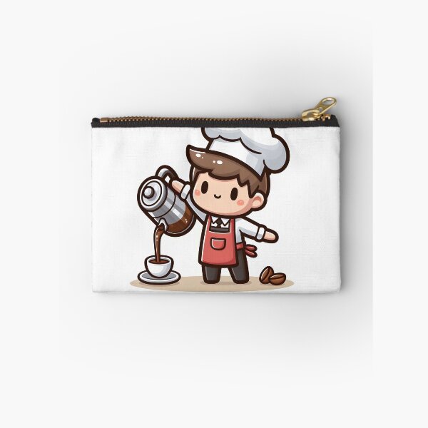 Item preview, Kawaii Waiter With Apron designed and sold by CanvasCutie.