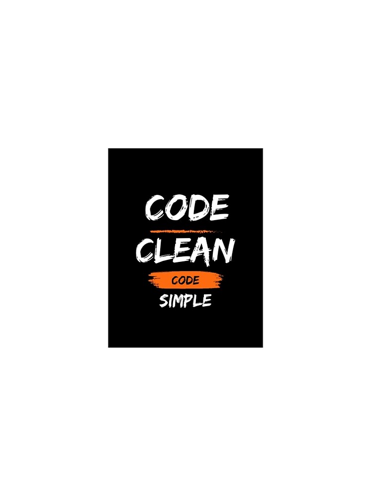 Thumbnail 5 of 5, A-Line Dress, Code clean code simple Programming designed and sold by GraphicGroovy.