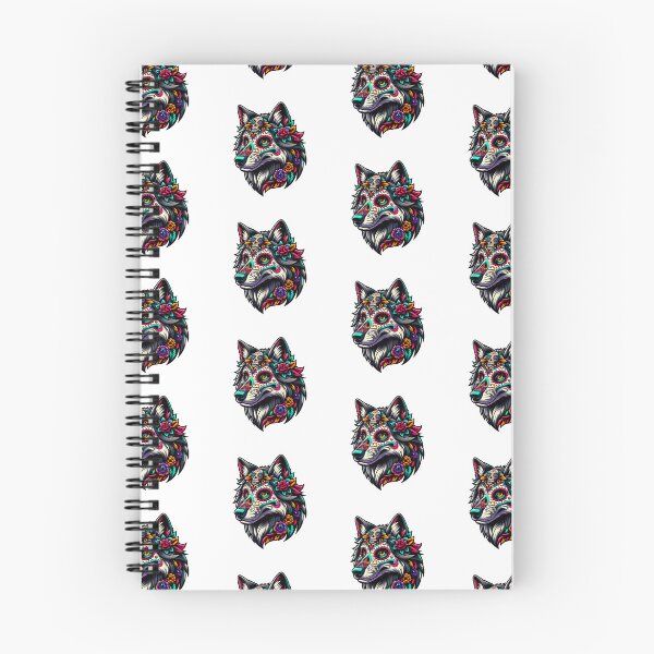 Item preview, Sugar Skull Wolf designed and sold by PeelZinc.