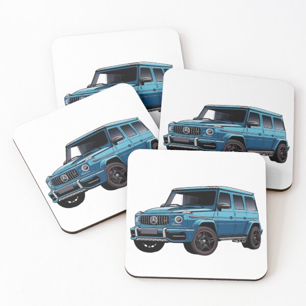 Item preview, G class g wagon blue car designed and sold by Nagikseyanart.