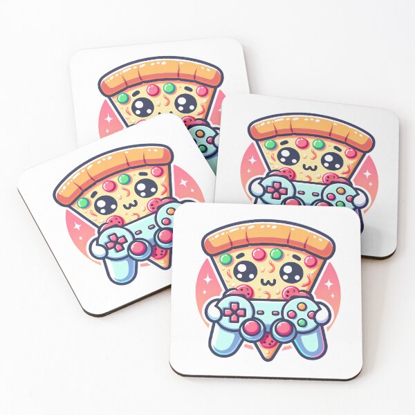 Item preview, Pizza and Gaming designed and sold by PeelZinc.