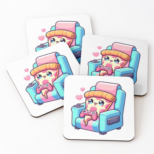 Item preview, Pizza and Gaming designed and sold by PeelZinc.