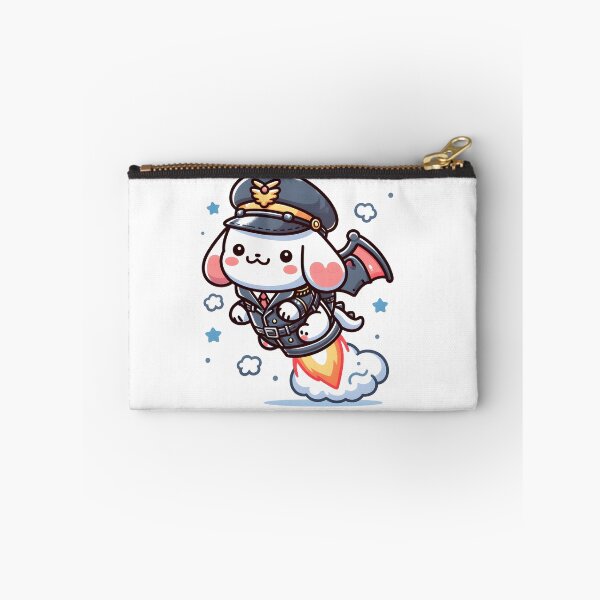 Item preview, Kawaii Precious Cerberus With Pilot Hat designed and sold by CanvasCutie.