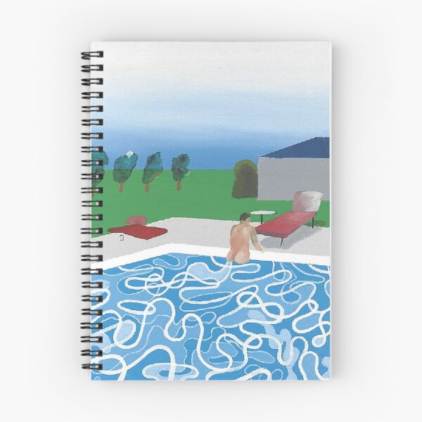 Item preview, David Hockney Art - Swimming Ketok Bokonge designed and sold by DorisFinkbeiner.