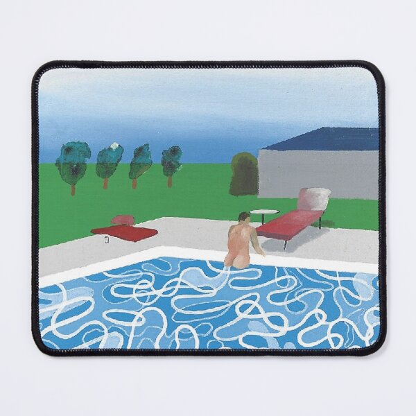 Item preview, David Hockney Art - Swimming Ketok Bokonge designed and sold by DorisFinkbeiner.