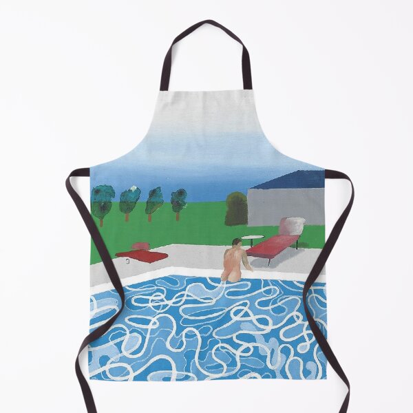 Item preview, David Hockney Art - Swimming Ketok Bokonge designed and sold by DorisFinkbeiner.