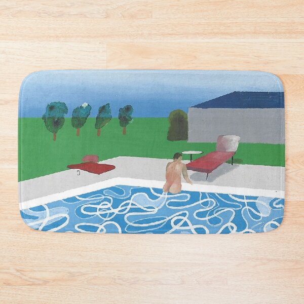 Item preview, David Hockney Art - Swimming Ketok Bokonge designed and sold by DorisFinkbeiner.