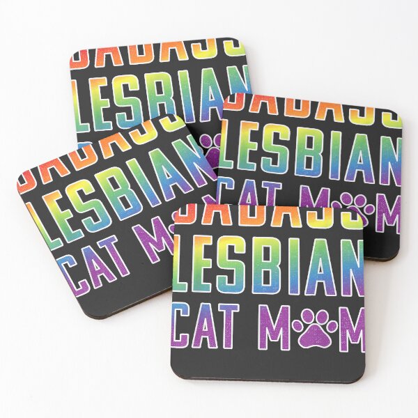 Item preview, Lesbian Cat Mom  Badass Lesbian Cat Mom Pride designed and sold by bjwywglch.
