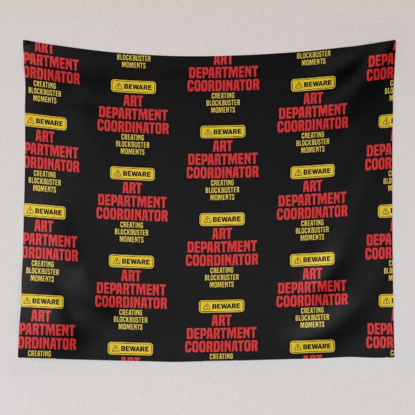 Item preview, Art Department Coordinator Creating Blockbuster Moments designed and sold by NermilioDesigns.